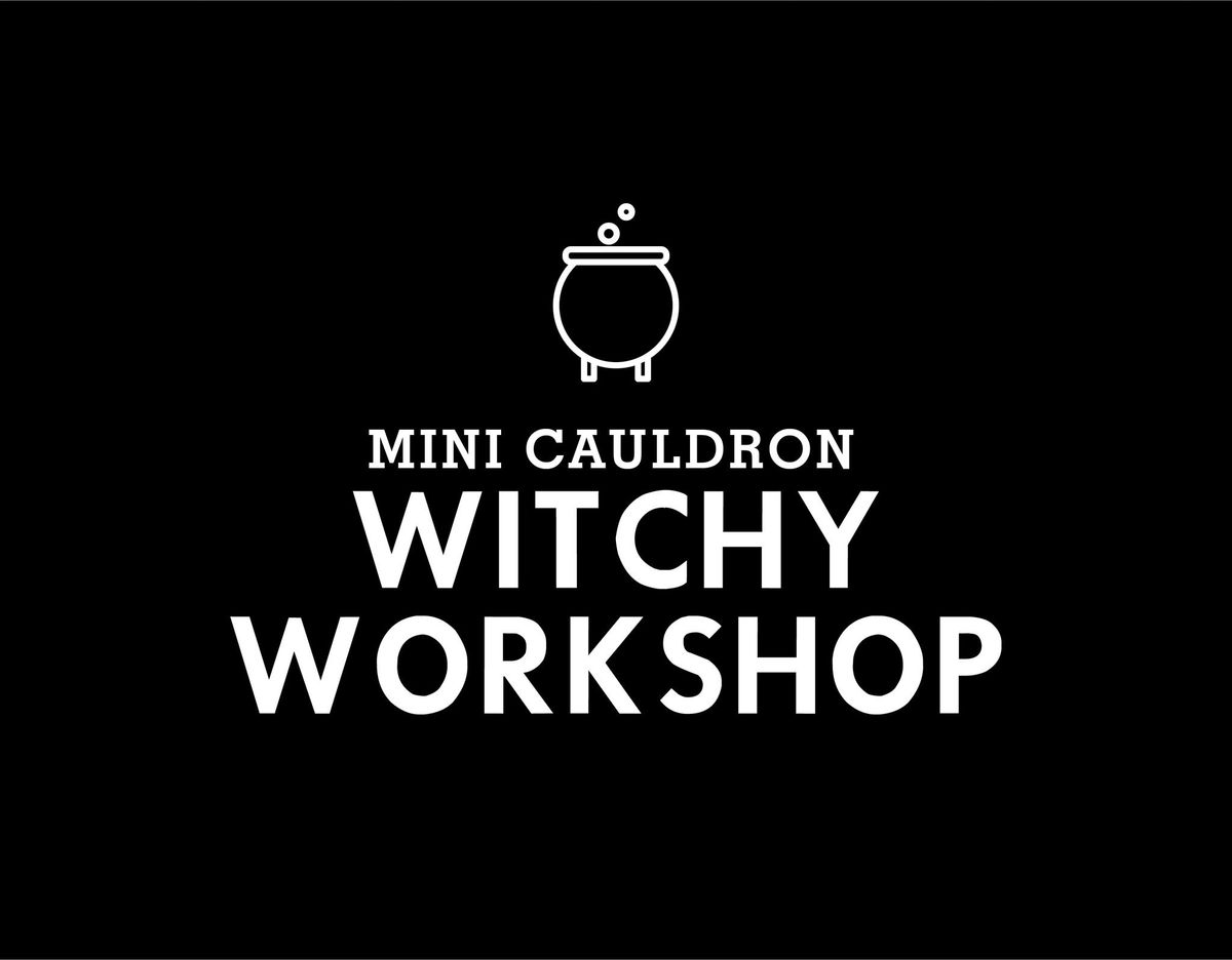 Mini Cauldron Witchy Workshop | Halloween Floral Workshop