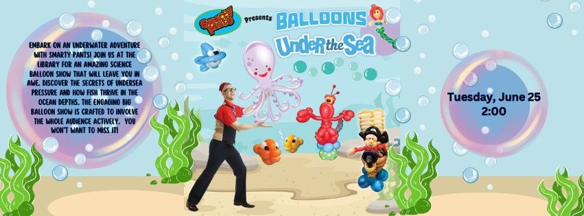 Smarty Pants Balloon Ocean Animal Program