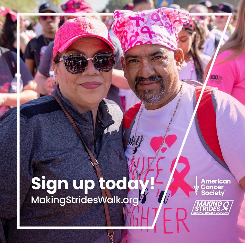 Making Strides Against Breast Cancer 5k walk