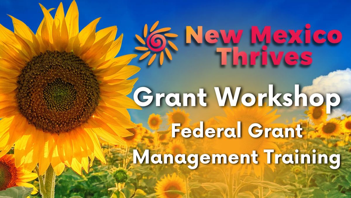 Federal Grant Management Training