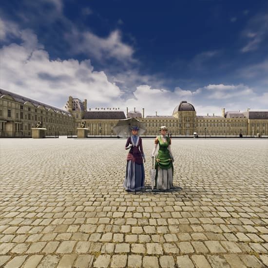 Visite guid\u00e9e en r\u00e9alit\u00e9 virtuelle au Louvre