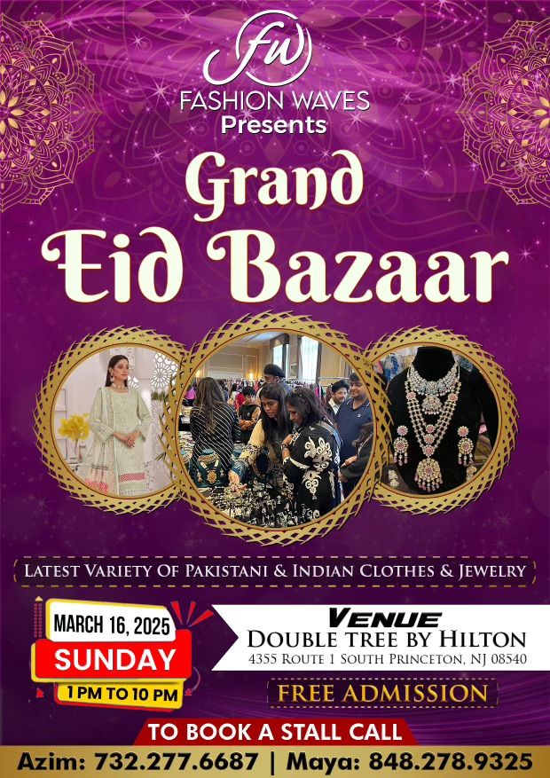 Grand Eid Bazaar Princeton