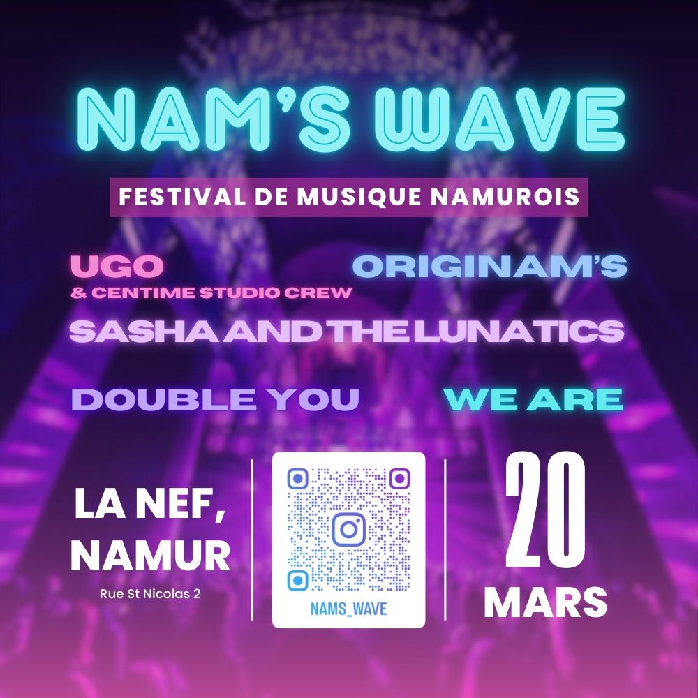 Festival de musique Nam\u2019s Wave 