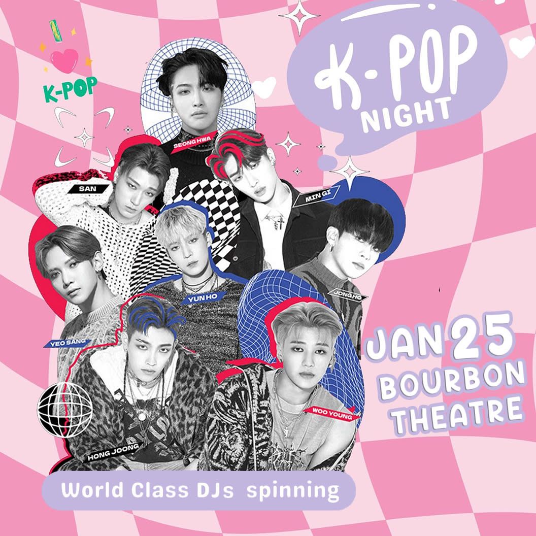 KPop Night at Bourbon Theatre