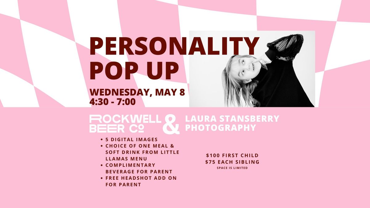 Personality Portrait Pop Up | Rockwell