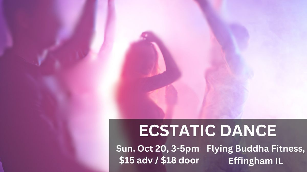 October Ecstatic Dance at Flying Buddha Fitness