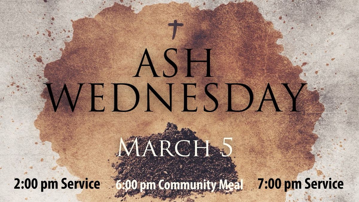 Ash Wednesday Service 