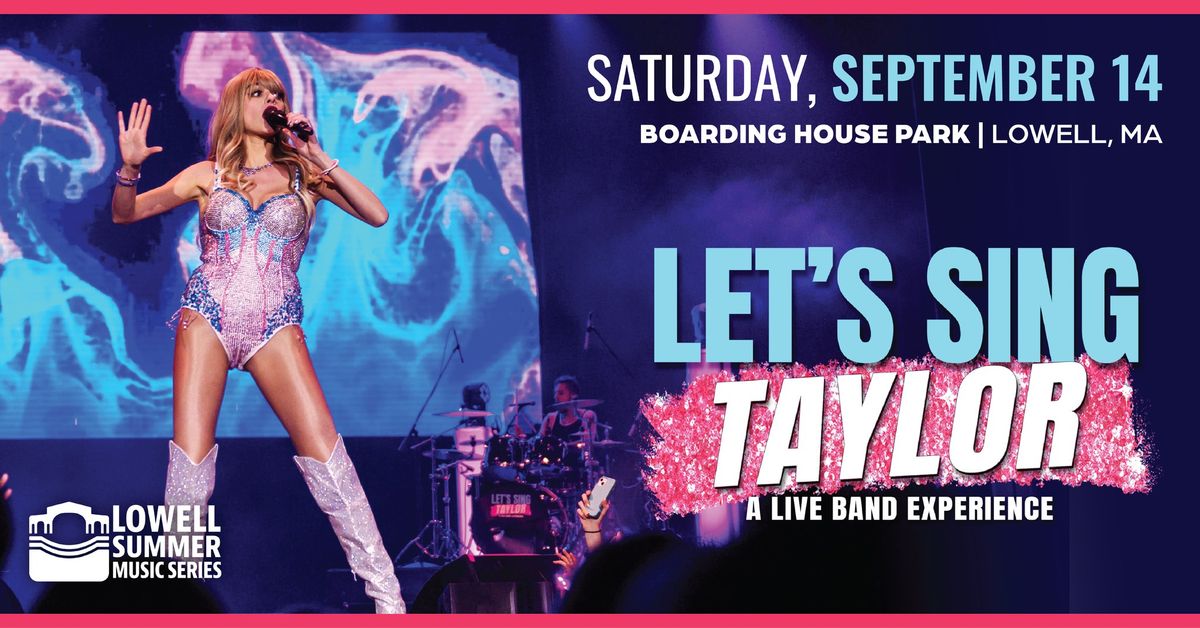 Let's Sing Taylor: A Live Band Experience Celebrating Taylor Swift