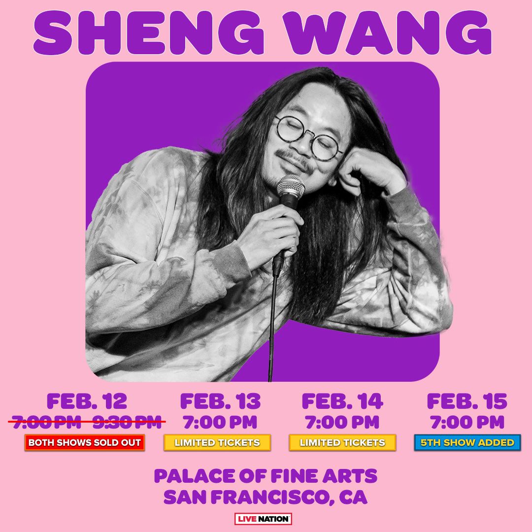 Sheng Wang at Palace of Fine Arts