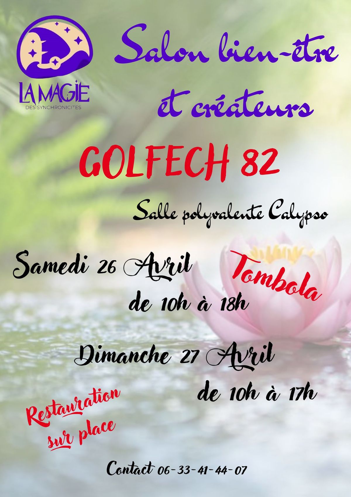 Salon bien-\u00eatre et cr\u00e9ateurs GOLFECH 82