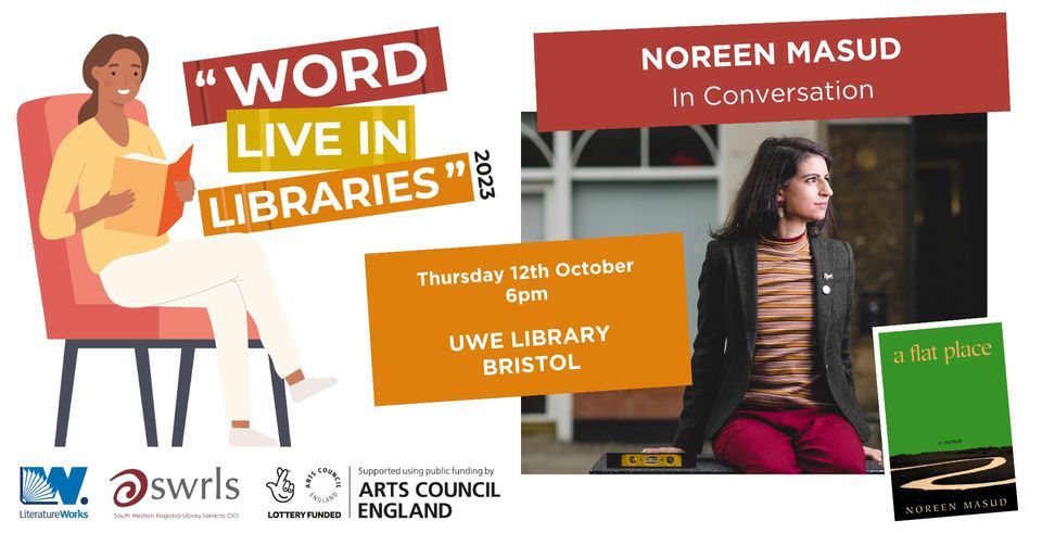 Word Live In Libraries: Noreen Masud In Conversation at UWE Bristol Library