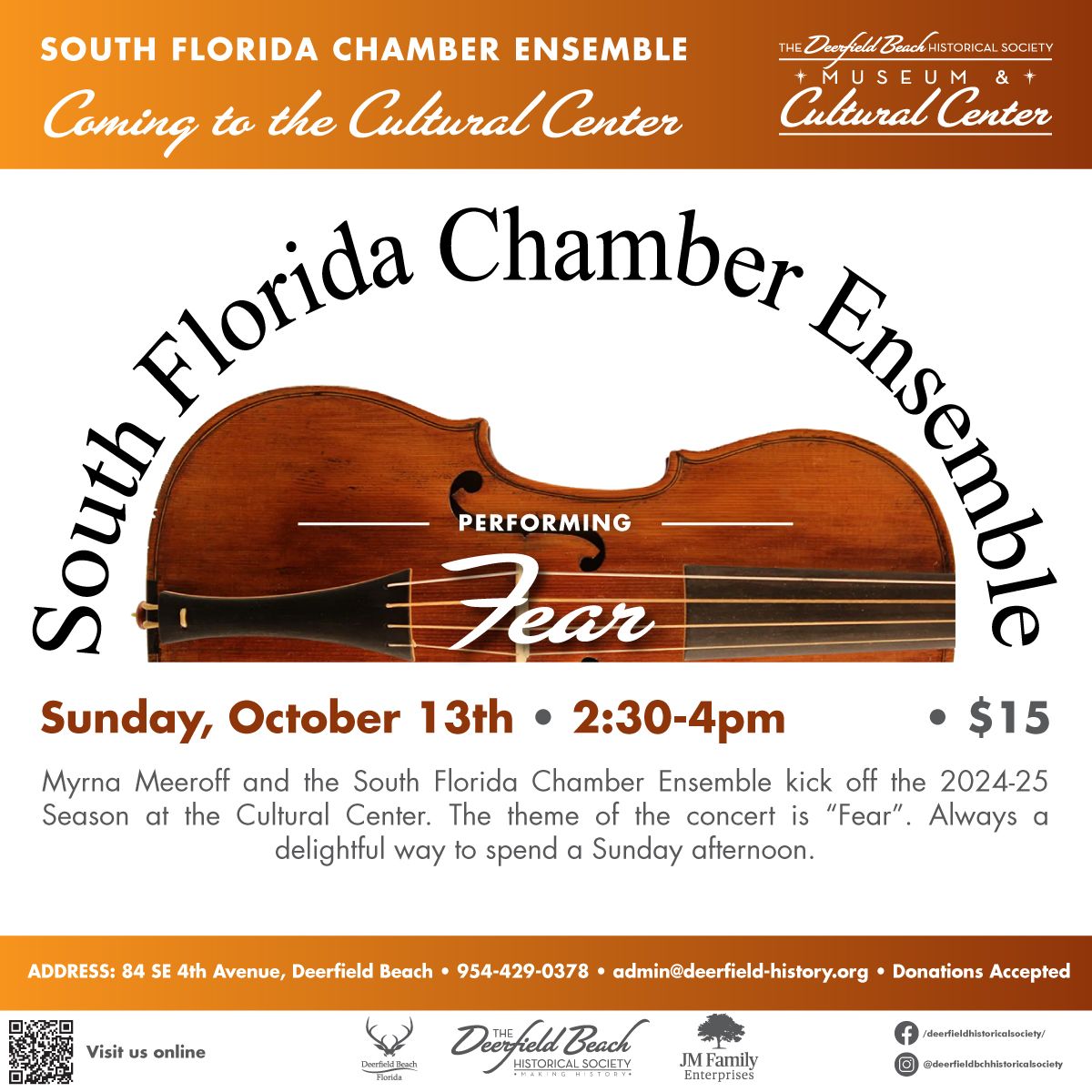 South Florida Chamber Ensemble Performing Fear