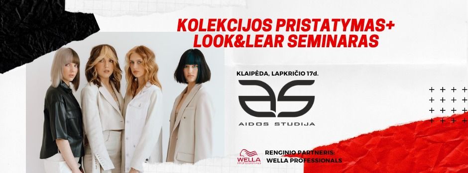 Aidos Studijos kirpim\u0173\/da\u017eym\u0173 kolekcijos pristatymas+LOOK&LEARN seminaras