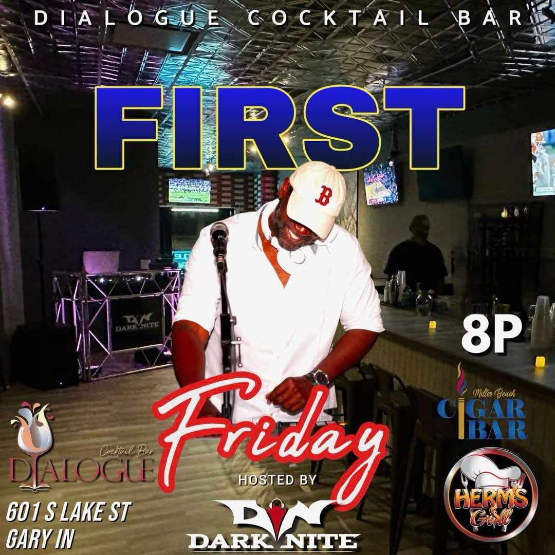 First Friday at Dialogue Wine Bar with DJ Dark Nite 