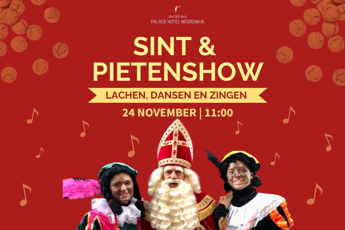 Sint en Pieten Show & Sinterklaas brunchbuffet