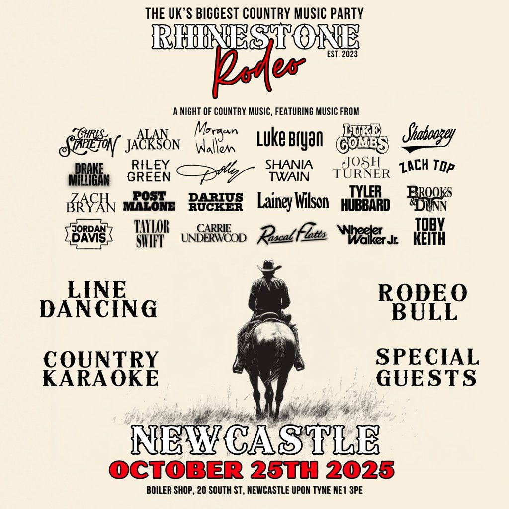 Rhinestone Rodeo: Newcastle October 25th