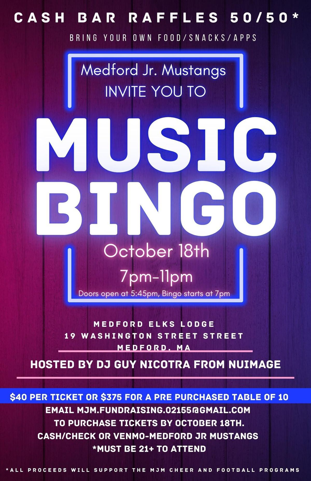 BINGO NIGHT SAVE THE DATE\ud83d\udce3\ud83d\udce3