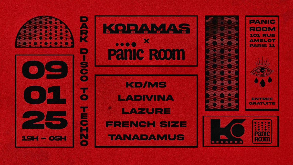 KODAMAS RECORDS x PANIC ROOM : Takeover #1