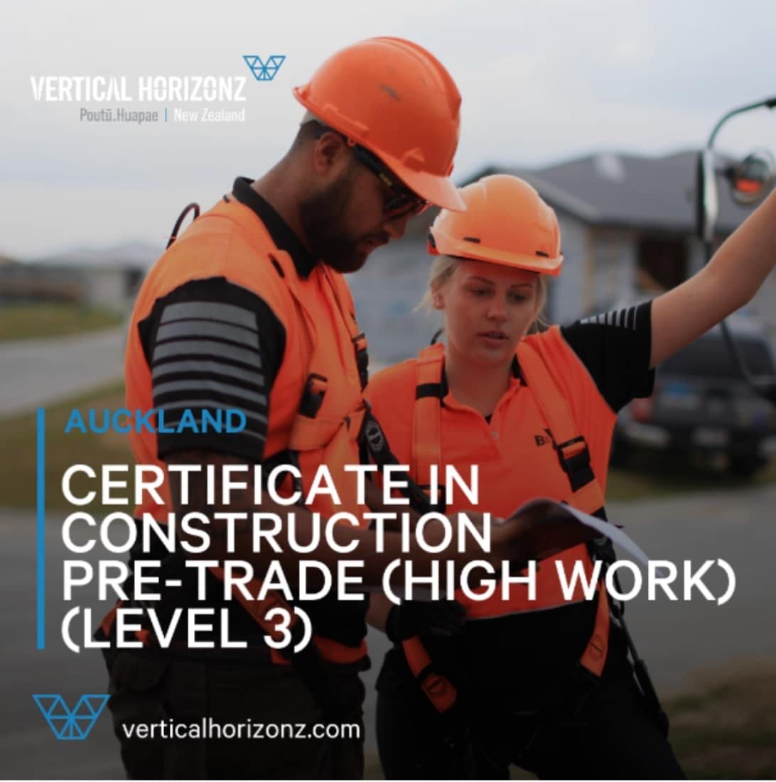 FREE Certificate in Construction Pre-Trade (High Work) (Level 3)