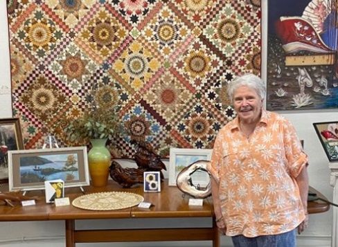 Quilt Turning with Anne Barrett of Grove Oak, AL