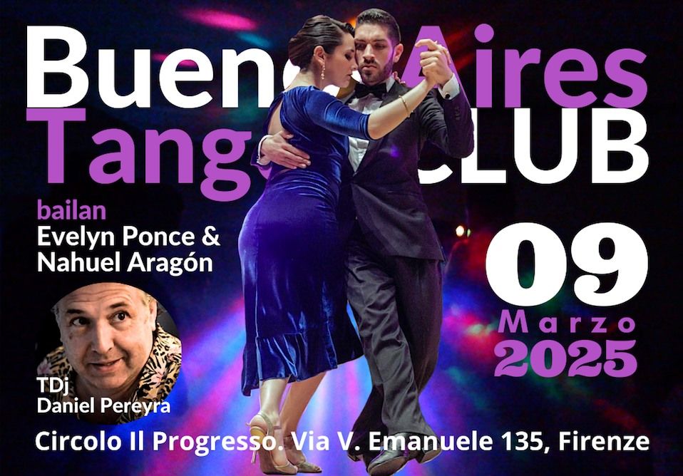 BuenosAiresTango CLUB - bailan: Evelyn Ponce & Nahuel Arag\u00f2n - Tdj Daniel PereyraTDj Daniel Pereyra