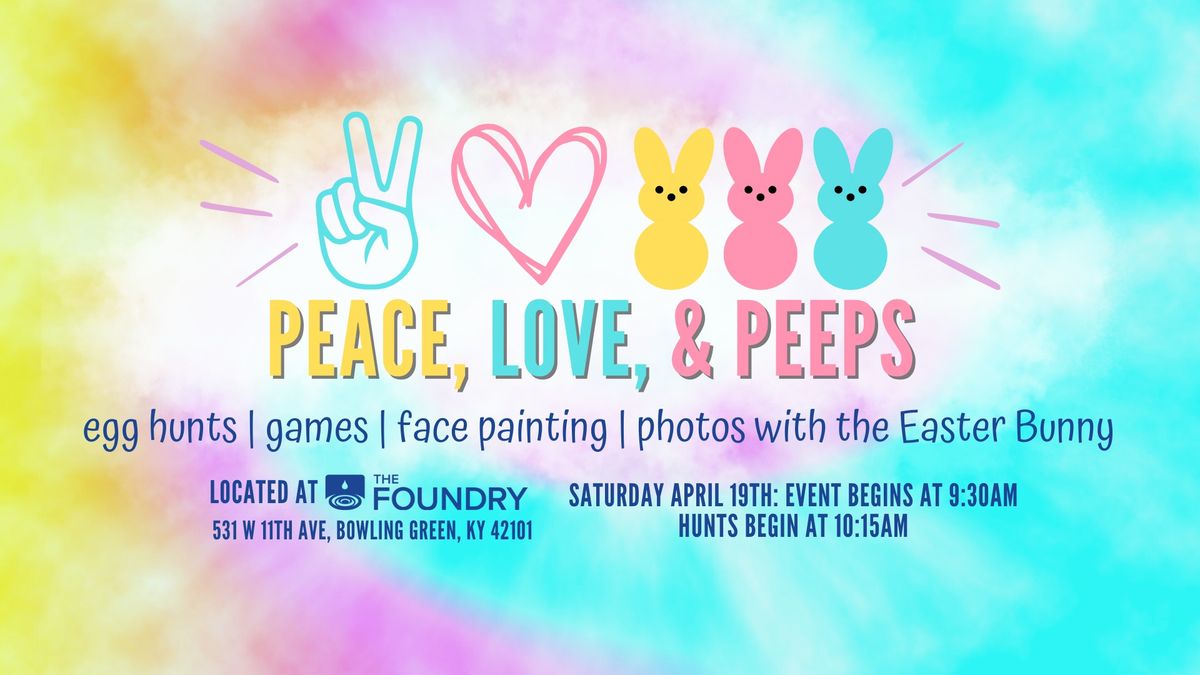 Peace, Love, & Peeps: Broadway Easter Egg Hunt