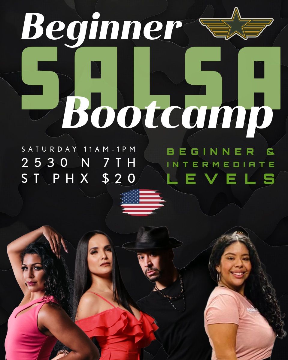 Saturday Beginner Salsa Bootcamp with Lawrence & Jewel! 