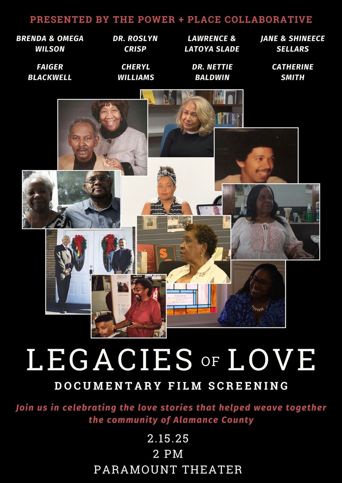 Film Screening: Legacies of Love