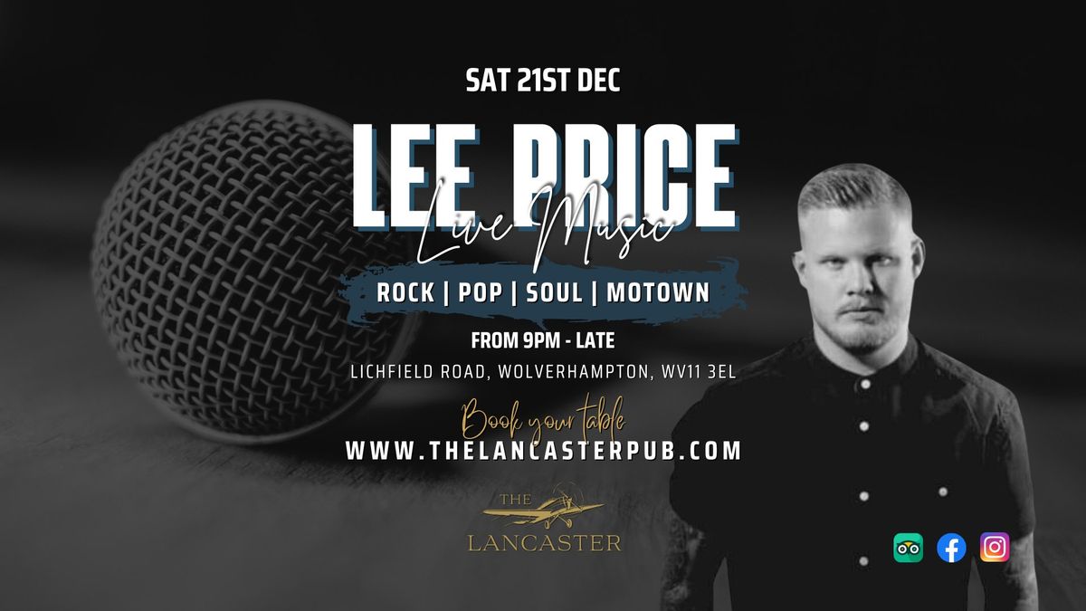 Live Singer - Lee Price