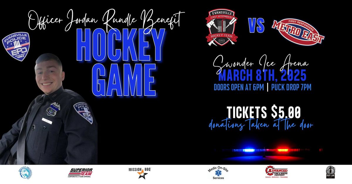 Jordan Rundle Benefit Hockey Game 