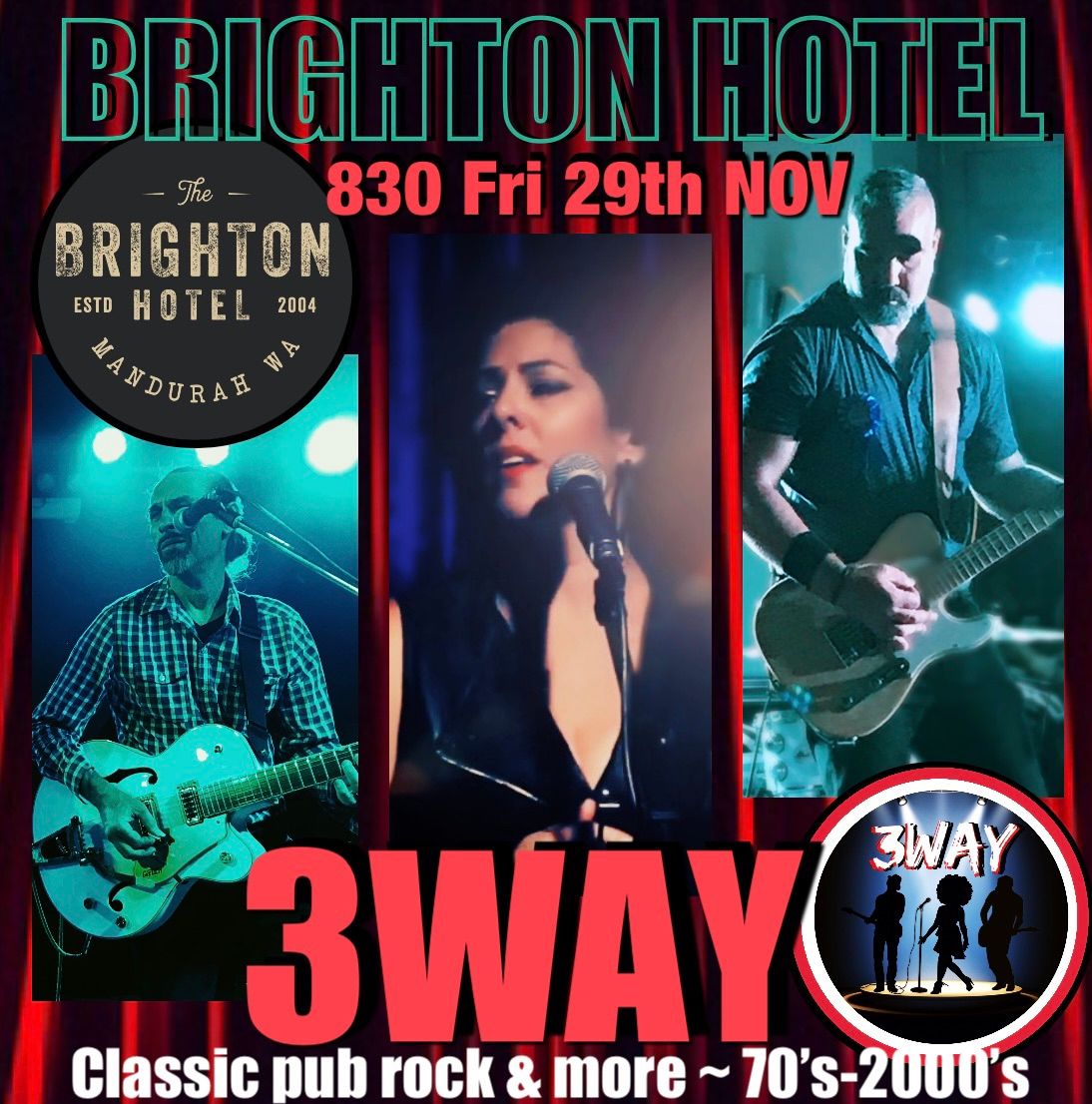 3WAY - BRIGHTON HOTEL 