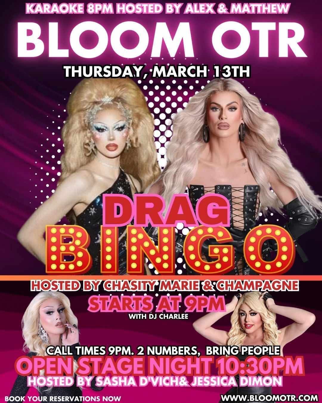 DRAG BINGO