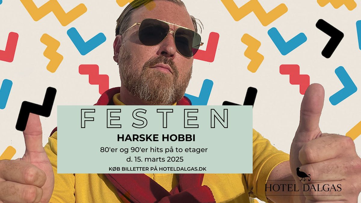 FESTEN - Harske Hubbi X DJ Ris Ras X Torben Jacobsen 