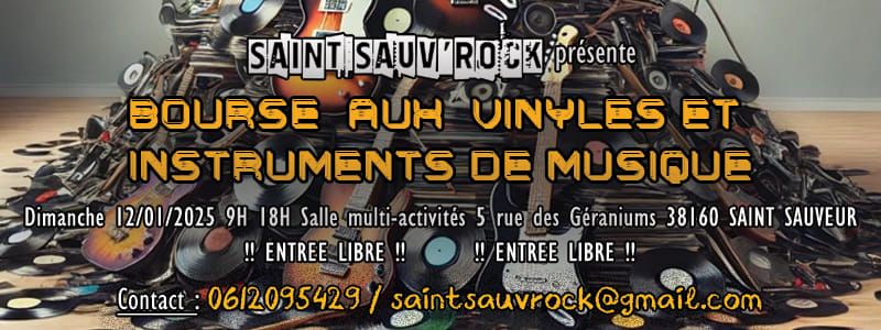 Bourse aux vinyles & instruments de musique