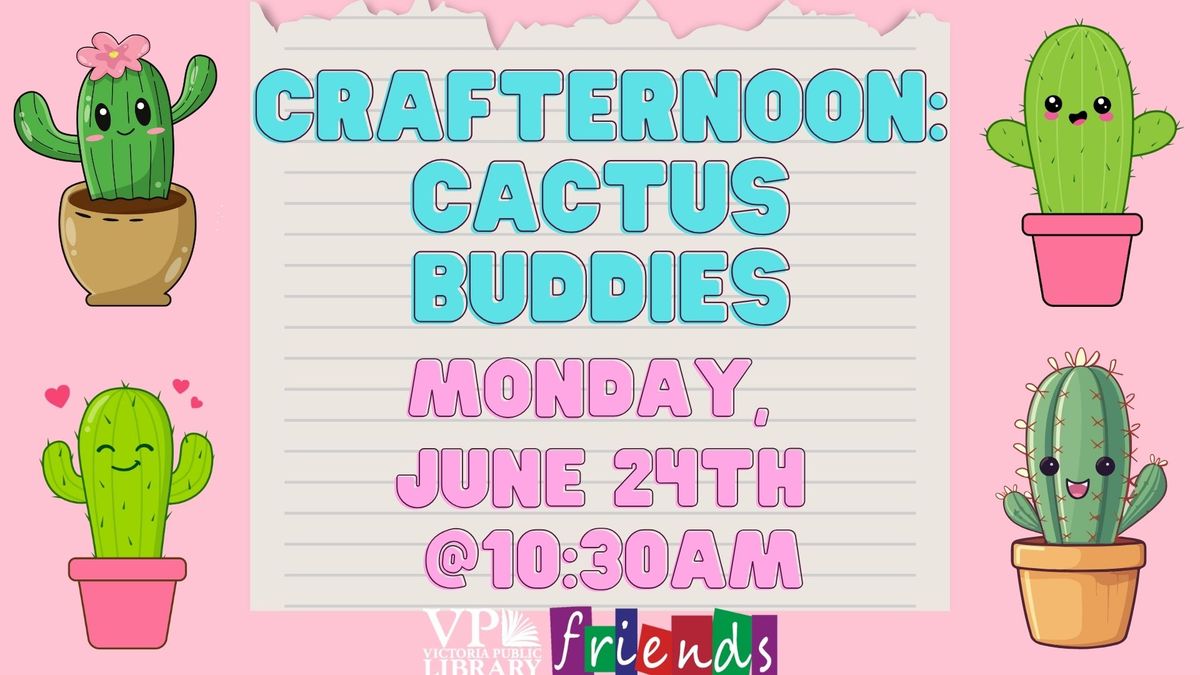 Crafternoon: Cactus Buddies