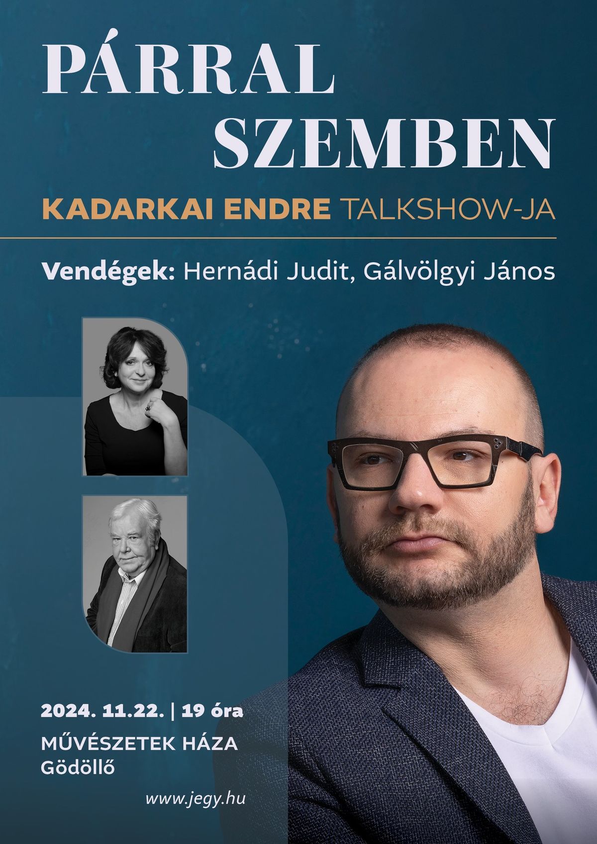 P\u00c1RRAL SZEMBEN - Kadarkai Endre talkshow-ja