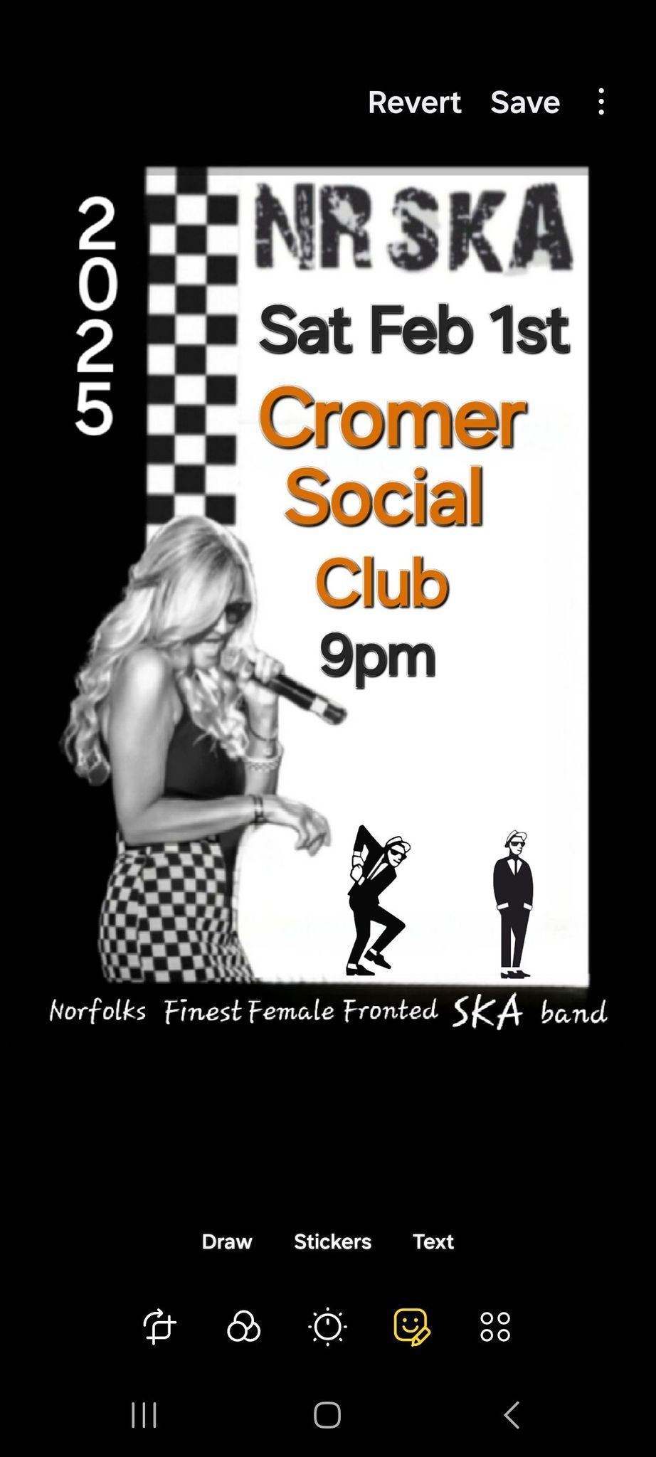 NR SKA Debut at Cromer Social Club