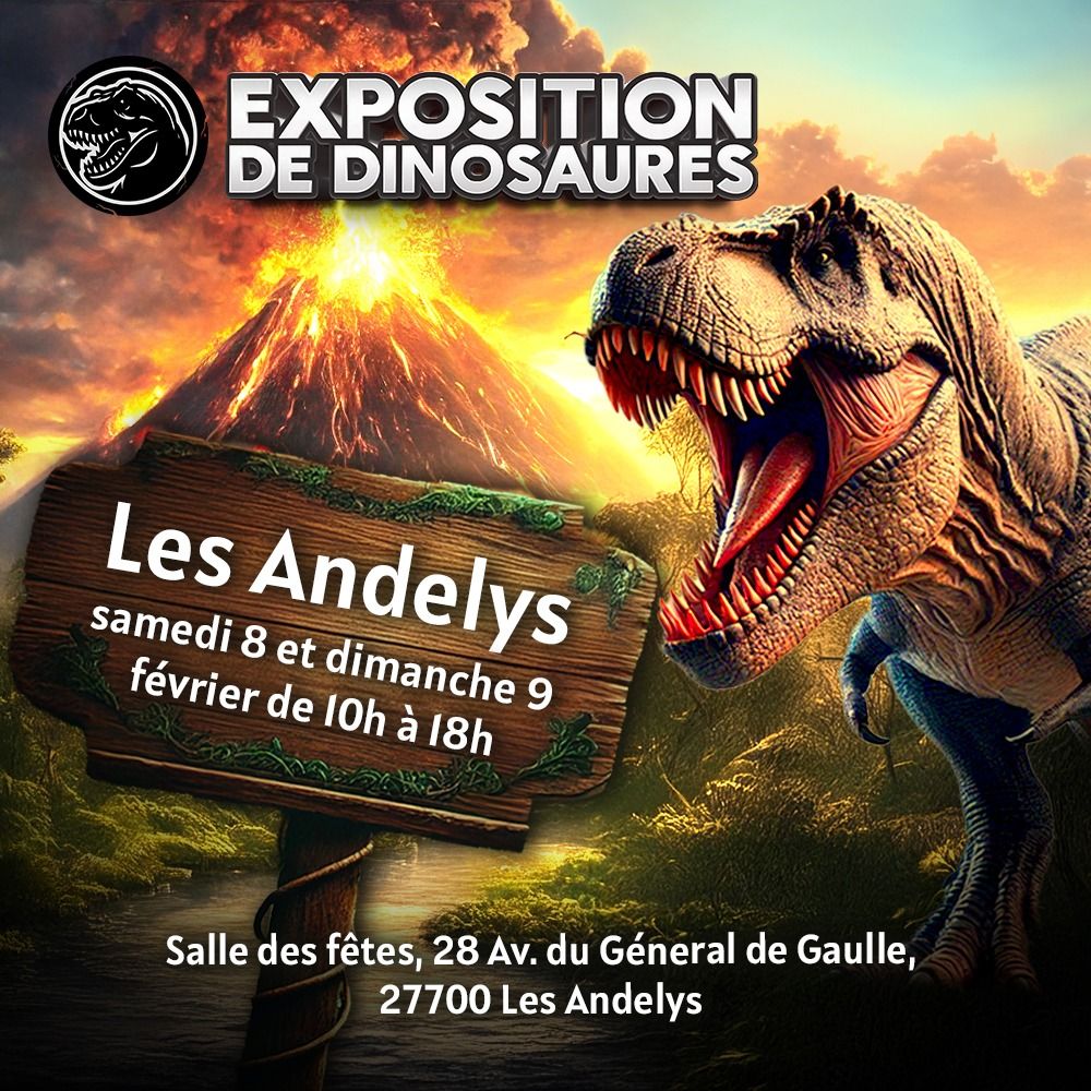 [EXCLU] L'Exposition Dinosaures - Les And\u00e9lys