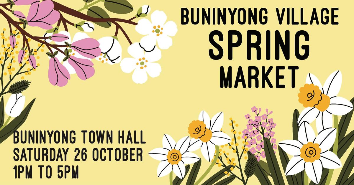 Buninyong Village Spring Market