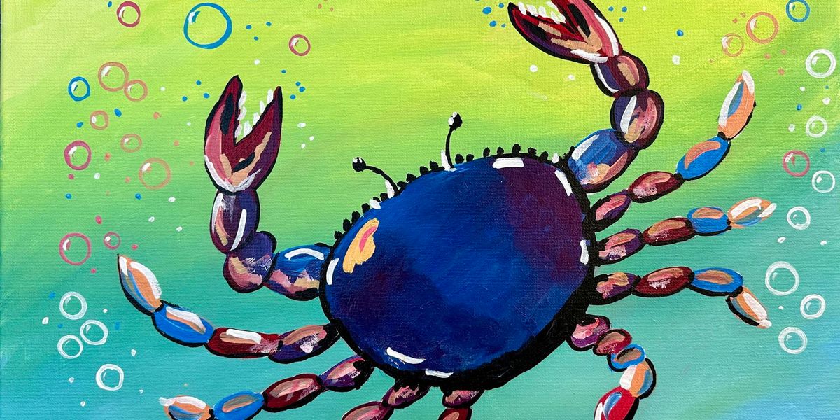 Paint & Sip - Blue Crab