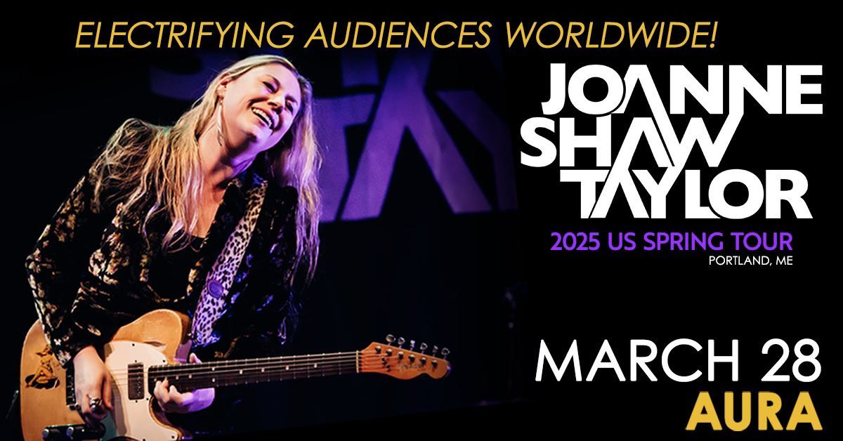 Joanne Shaw Taylor Live in Portland, ME on March 28th, 2025