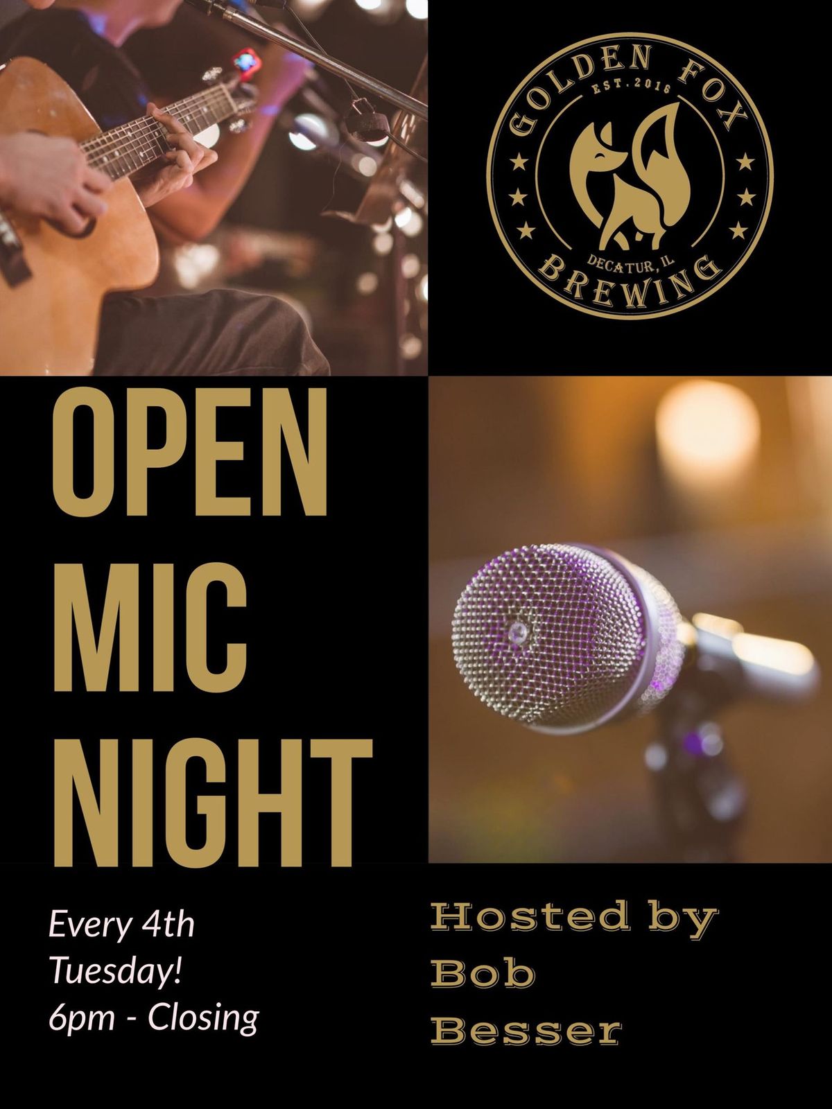 Open Mic with Bob Besser!