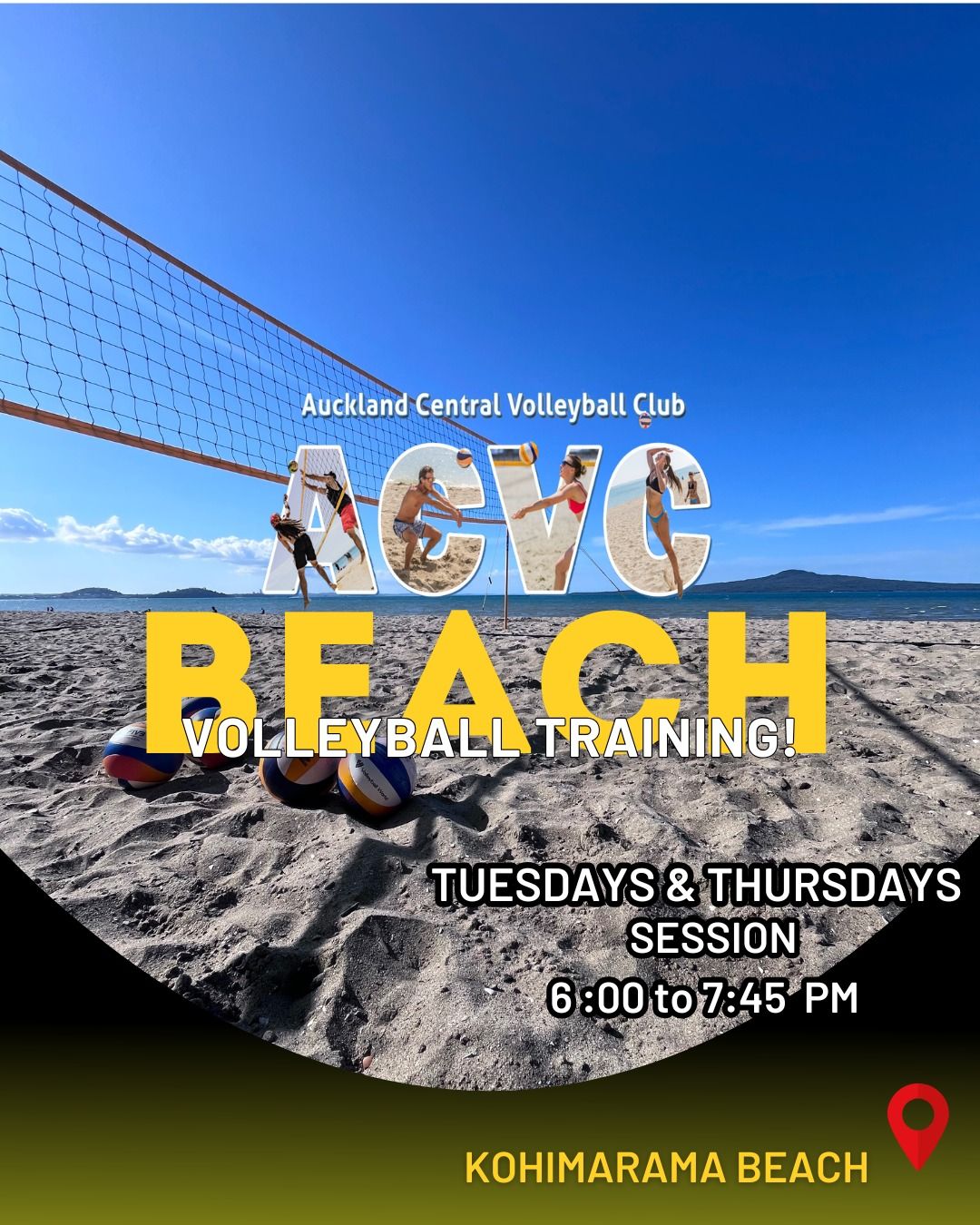 ACVC  KOHIMARA BEACH  VOLLEYBALL TRAINING  