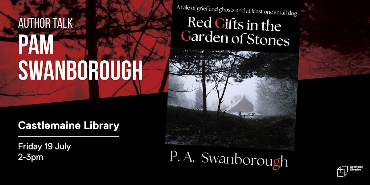 Pam Swanborough: Red Gifts in the Garden of Stones