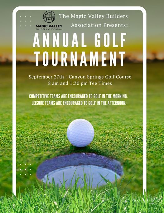 Annual Golf Tournament