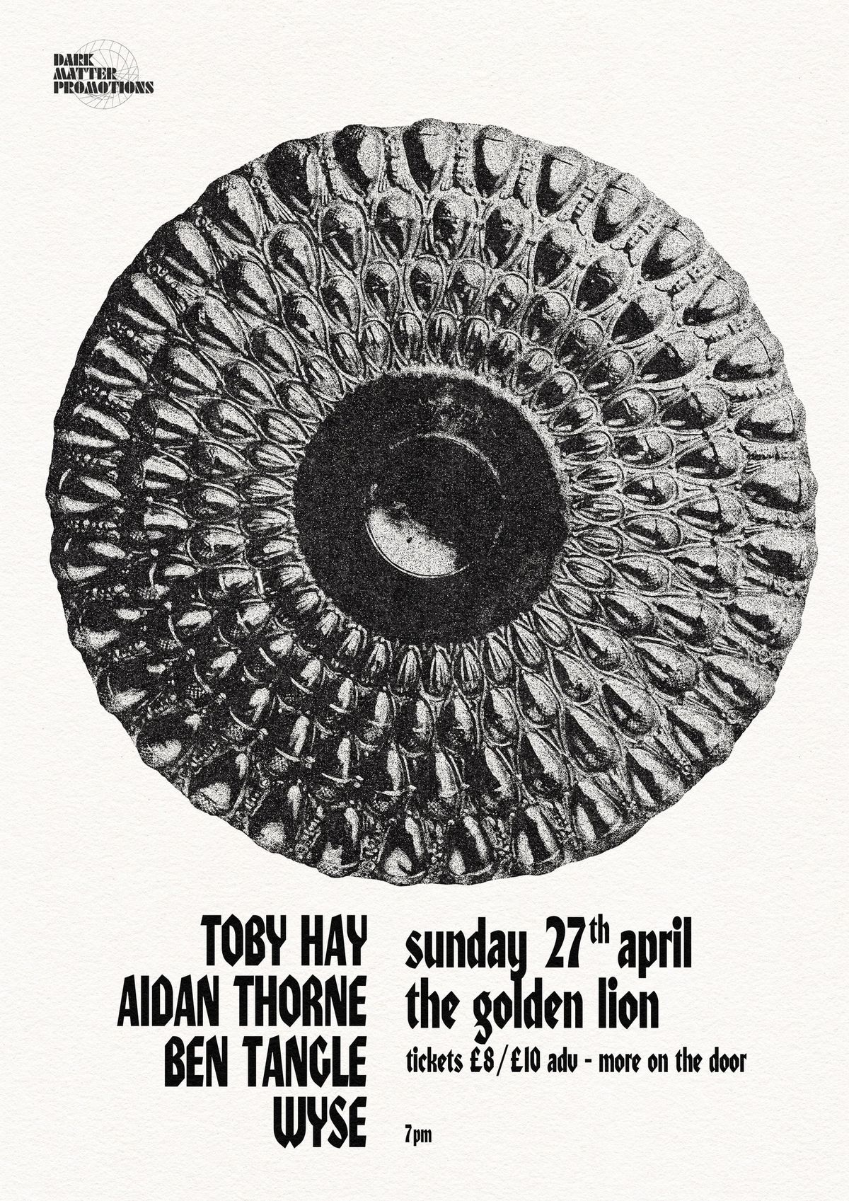 Dark Matter presents Toby Hay & Aidan Thorne, Ben Tangle + WYSE