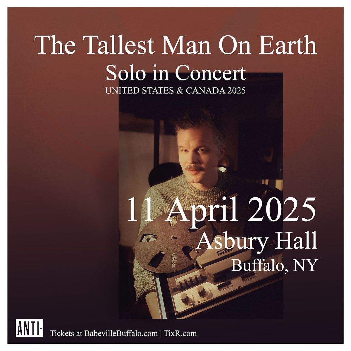 The Tallest Man On Earth with The Still Tide