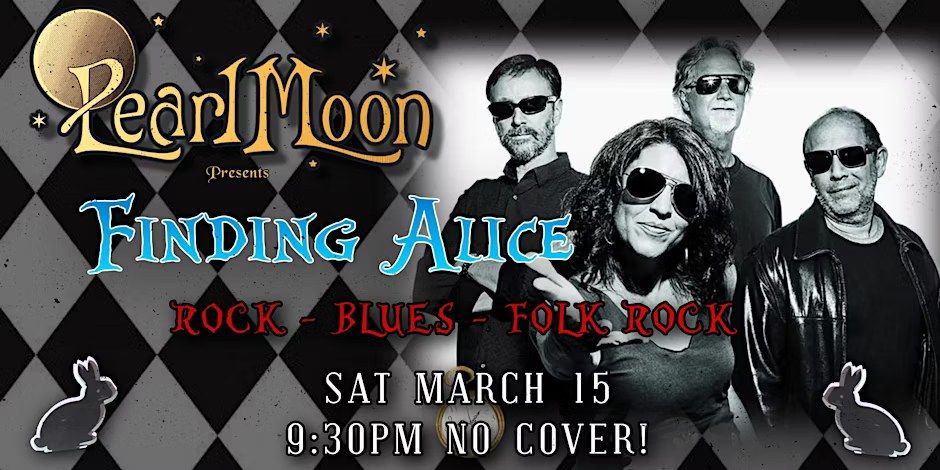 FINDING ALICE Live @ PEARL MOON, WOODSTOCK