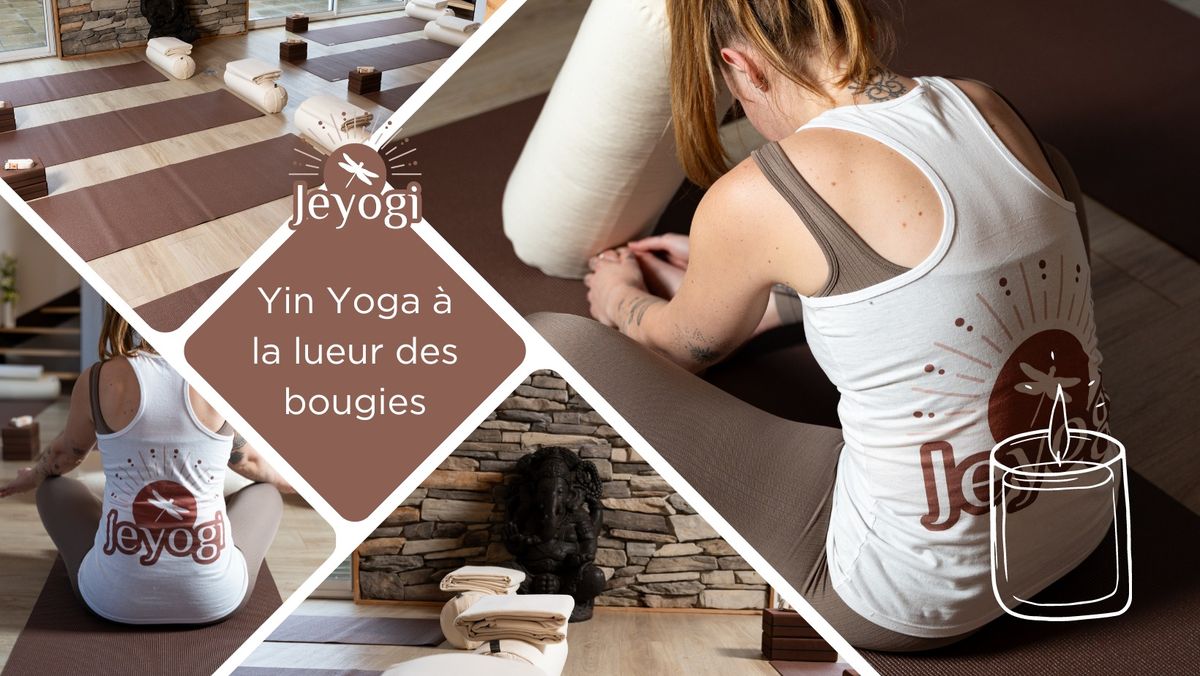 Yin Yoga \u00e0 la lueur des bougies \u2728 (COMPLET)