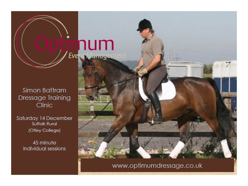 Simon Battram Dressage Training Clinic